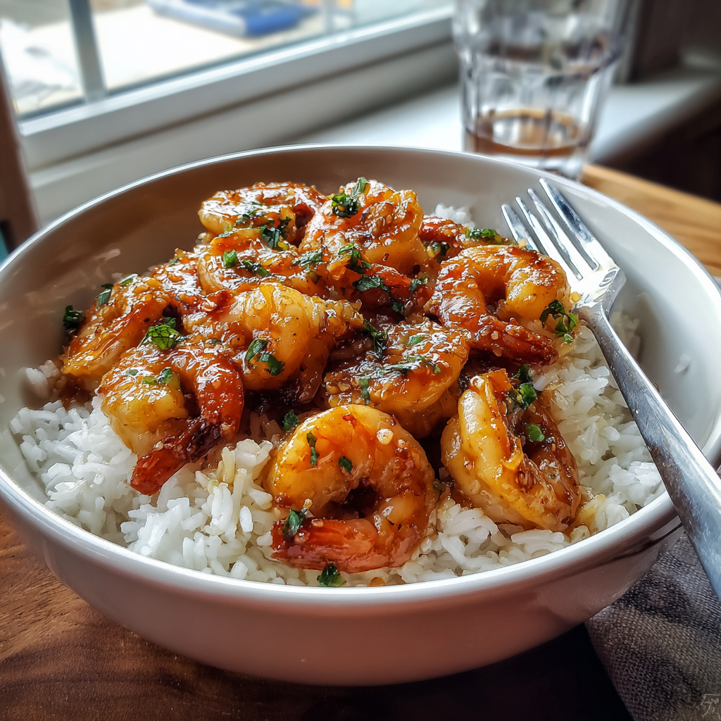 Best High-Protein Honey Garlic Shrimp