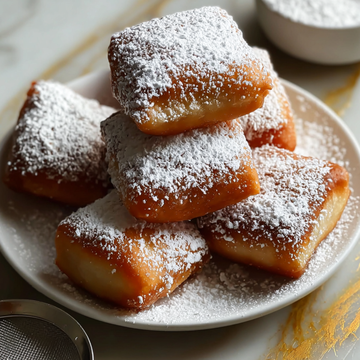Best Vanilla French Beignets That Puff Up Light