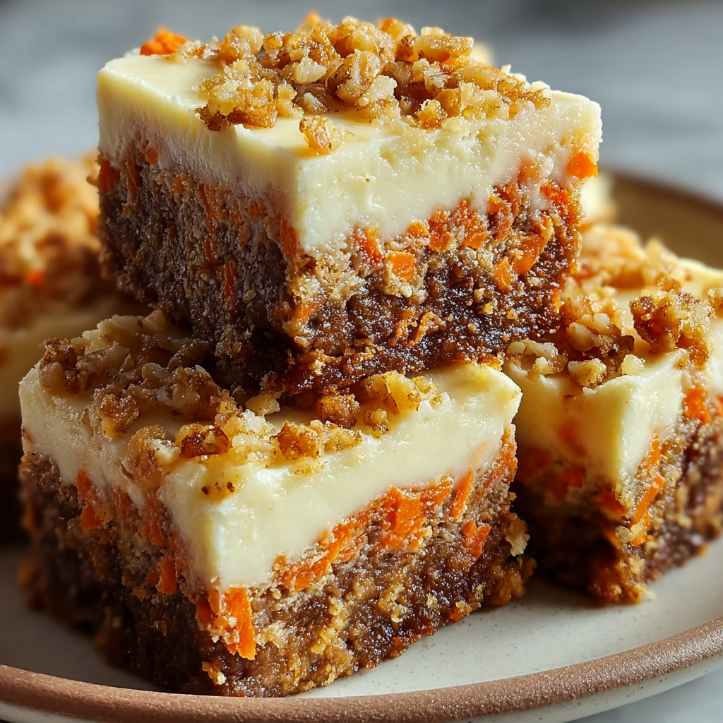 Best Carrot Cake Cream Cheese Bars