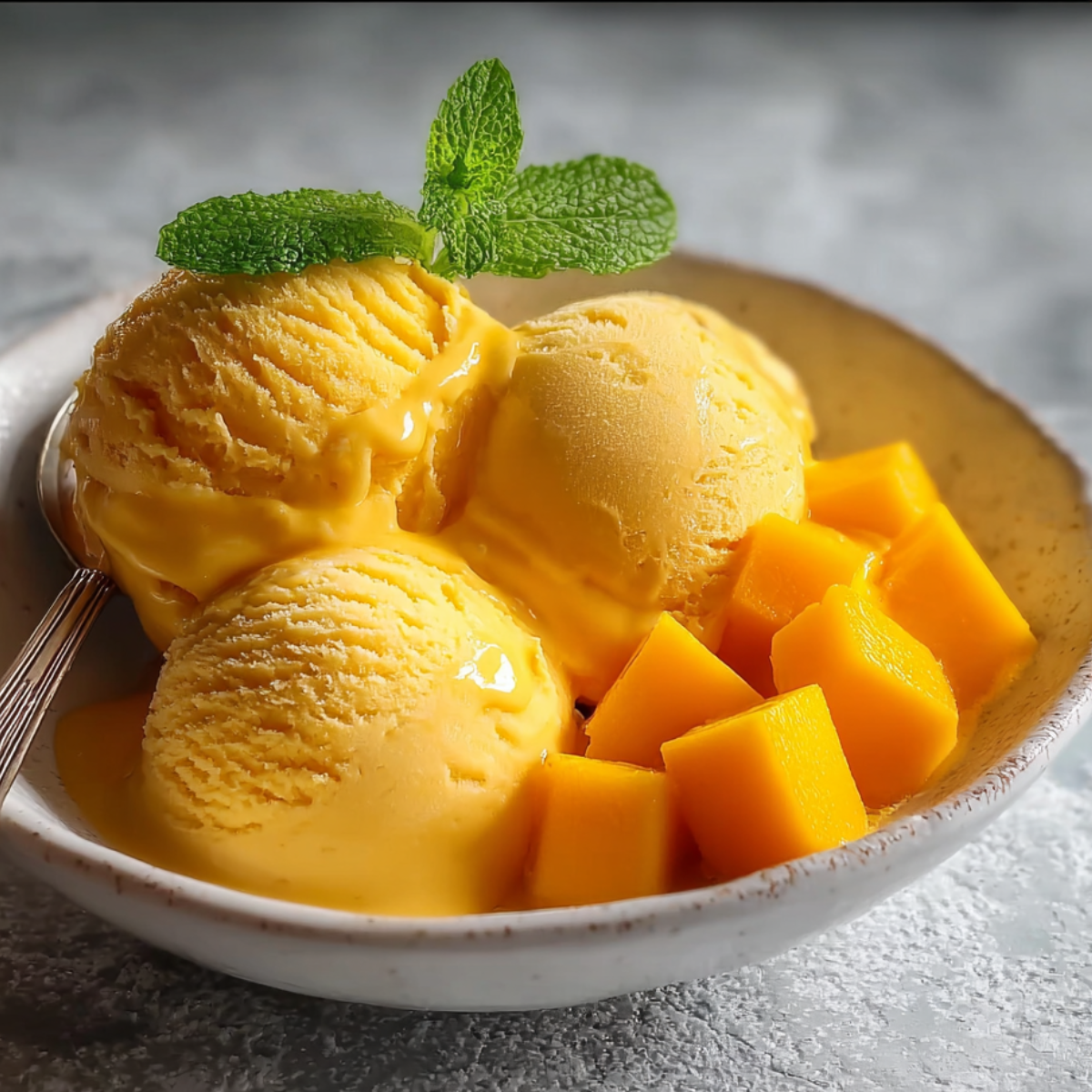 5 Secrets to the Creamiest Homemade Mango Ice Cream