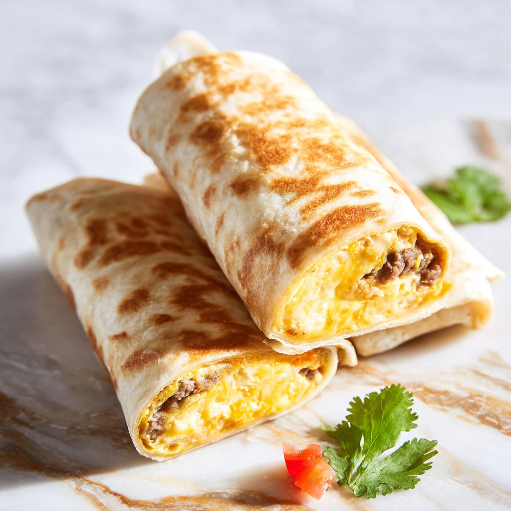 5-Ingredient Freezer Breakfast Burritos